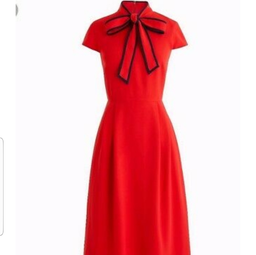 J Crew Red Dress